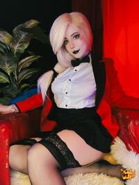 Charlie Cosplay Hazbin Hotel Mollyredwolf E Hentai Lo Fi Galleries