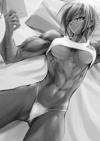 Free Hentai Image Set Gallery: Muscle Girls