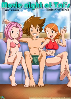 Movie Night At Tai S Digimon E Hentai Galleries