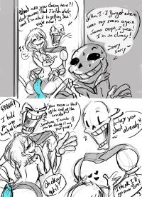 Undertale First Date Porn Comic - Showing Porn Images for Papyrus undertale frisk comic porn ...