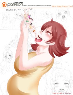 Free Hentai Western Gallery: [Saintxtail]  Micro Easting Contest sketch pack