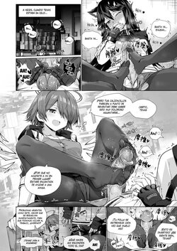 [Kataokasan] Futanari Texas x Exusiai (Arknights) [Spanish] [Zombie9888]