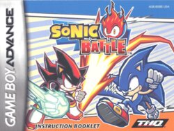 Sonic Battle GBA Manual