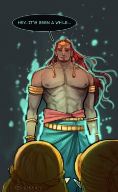 [S-Kinnaly] Rehydrated Ganondorf (The Legend of Zelda: Tears of the Kingdom) [English]