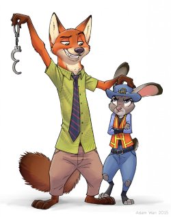 Disney - Zootopia - Nick Wilde & Lt. Judy Hopps