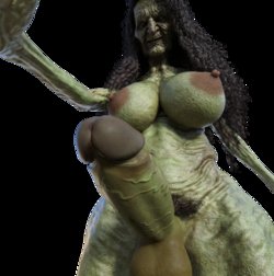 (Misuzalha3D) TAKER POV FUTANARI WITCH