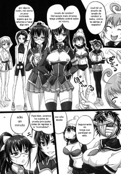 (COMIC1☆4) [Nozarashi (Nozarasi Satoru)] ROYAL Medaka SCRAMBLE (Medaka Box) [Spanish] [Incomplete]