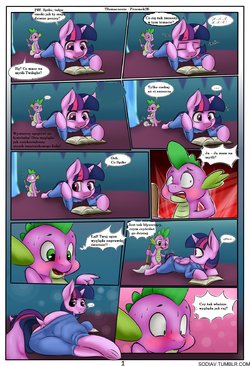 Princess Twilig & Spike (Polish)