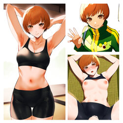 むらむらさる - Chie Satonaka - Pixiv (AI Generated)