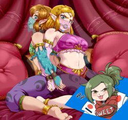 [Issa Castagno] Zelda - New Ganondorf Wifes (Princess Zelda, Link) [The Legend Of Zelda]