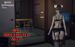 "An unexpected visit" part 2/5 (erotic 3D) (english ver.) (Uncensored) (+18) (3d hentai animation) "Ecchi Kimochiii"