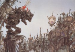 Amano's Final Fantasy VI Art