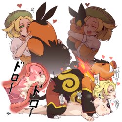 [verymediocre] Bianca and her Starter (Pokemon)