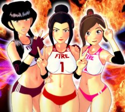 [Uncle Grabass] Azula, Ty Lee & Mai (Modified)