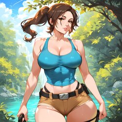 BarlNSFW - Lara Croft Full Set (Patreon) (AI Generated)