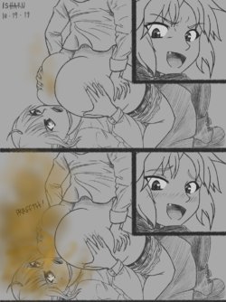 [accupda] Mordred Feeds Artoria (Poop)