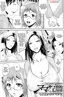 [Toguchi Masaya] Mama no Kyouikuteki Shidou | Mommy's Sex Education (COMIC MILF 2011-12) [German] [SchmidtSST]