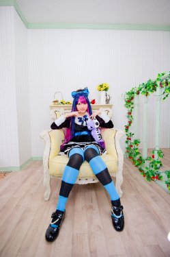 Stocking (Panty & Stocking) cosplay by Kuuya!