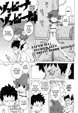 [Dowman Sayman] Zombie Na Zombie Na | Eat'em All! Fuck'em All!! Pretty Zombie Attack!!! (COMIC Kairakuten 2007-09) [Spanish] [Japandream Scantrad]