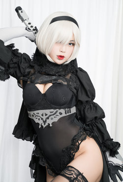 [niyeye] 2B Photo Album Vol.35 Stockings ver (NieR: Automata)