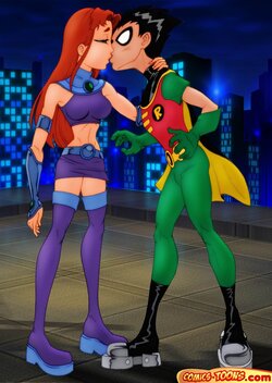 Robin X Starfire