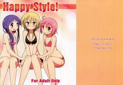 (C86) [Melty Pot (Mel)] Happy Style! (Yuyushiki) [Spanish] [KumaGirl Translation]