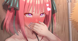 [Eruu] Shower Shitsu ni Tsurekomareru Nino (Gotoubun no Hanayome)