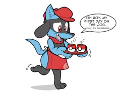 [Floofyboyetime] Riolu's New Job!