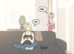 [Lewdua] Karen showing Nessie the truth (Hairy)