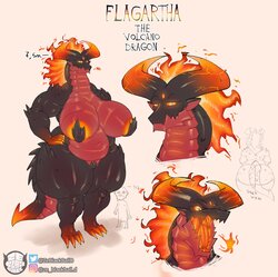 [ZeBlackBallD] Flagartha the Volcano Dragon