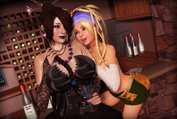 [Rasmus-the-Owl] Lulu X Rikku (Final Fantasy X)