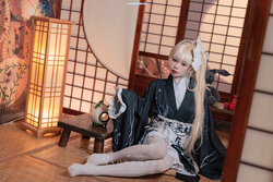 [咬一口兔娘ovo(黏黏团子兔)  六月T3专属特典 穹妹浴衣 Sora Kasugano