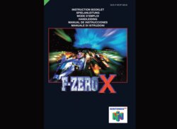 F-Zero X And GX Manuals