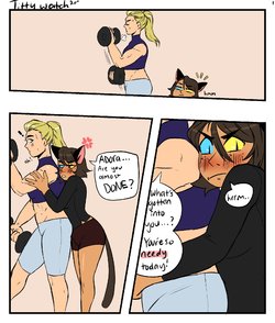 [tittywatch] After Workout (She-ra and the princesses of power)