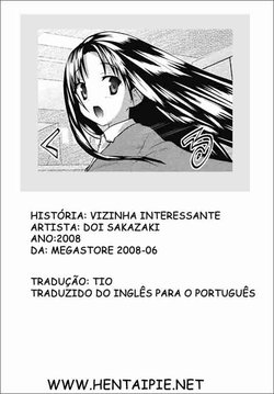 [Doi Sakazaki] Otonari Interesting | Vizinha Interessante (COMIC Megastore 2008-06) [Portuguese-BR] [HentaiPie]