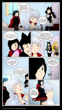 [Sketch Man] Commission: RWBY diaper fiction [Spanish] [El atlas]