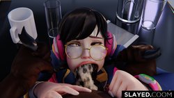 [SLAYED.COOM] Academy D.Va tries not to get Expelled (Overwatch)