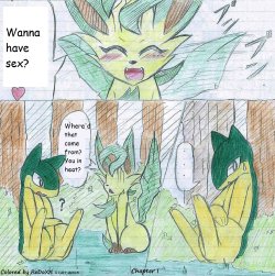 Leafeon X Quilava (english)