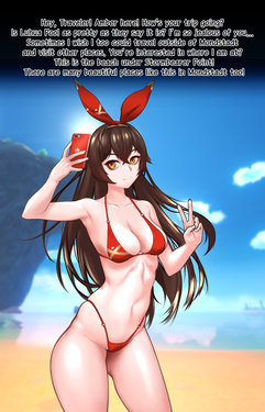 [ROD.WEL] Amber Swimsuit (Genshin) [English] [Uncensored]