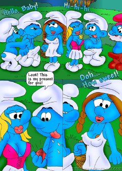 SMURFETTE DRAWN SEX