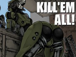 [Double Deck Seisakujo (Double Deck)] KILL'EM ALL! (Fallout 4) [Portuguese-BR] [Colorized]
