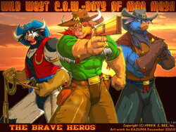 [BULL & BEAR (Kazuma)] Wild West C.O.W.-Boys of Moo Mesa