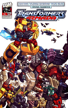 More than Meets the Eye: Transformers Armada #1-3