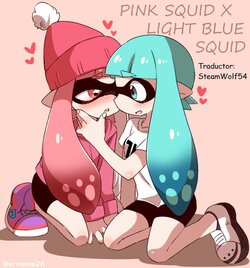 [Eromame] Yuri Squid - Light Blue and Pink (Spanish) [SteamWolf54]
