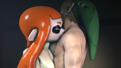 [3DHentaihero] Inkling x Link