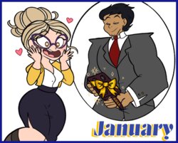 [Princesscallyie] Mr. Stern Calendar