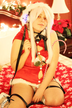 Feywilde - Super Sonico Christmas Cosplay