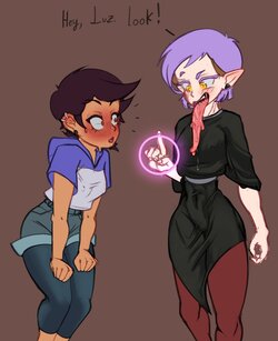 [YackyFishBones] Amity's tongue spell (complete)