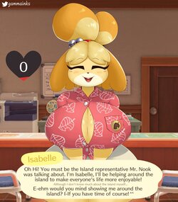 [Gammainks] Isabelle Bond Level (Animal Crossing)