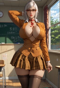 [euskyart] Meiko Shirasaki test (Patreon) (AI Generated)